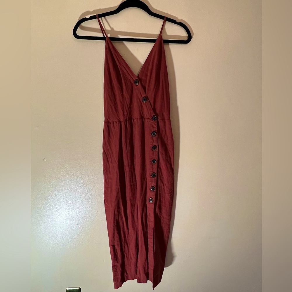 Urban Oufitters Midi Button Dress